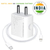 Apple iPhone 11 Pro Max 20W USB‑C Adapter With USB-C to Lightning Cable