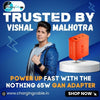 Nothing 65W GaN Power Charger (Only Adapter)