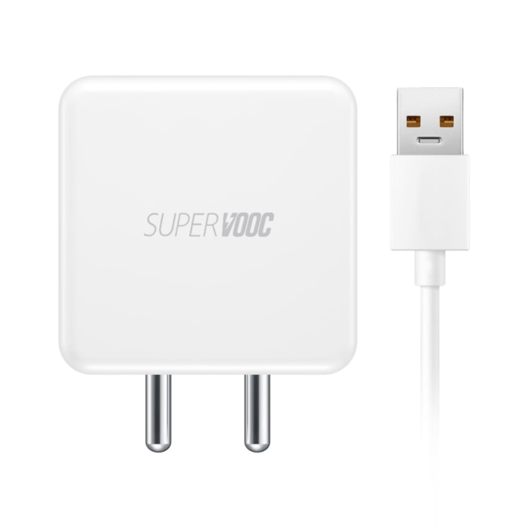 Realme 11 Pro 80W SuperVOOC 2.0 Flash Charge Charger With Type-C Cable White