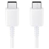 Samsung Galaxy S21fe 5G Type C to Type-C Charge And Sync Cable-1M-White