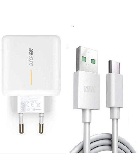 Oppo Reno10 65W Supervooc 2.0 Flash Charge Charger With Type-C Cable