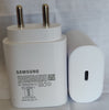 Samsung S21fe 5G 25W Type-C To Type-C Adaptive Fast Mobile Charger With 1 Mt Cable White