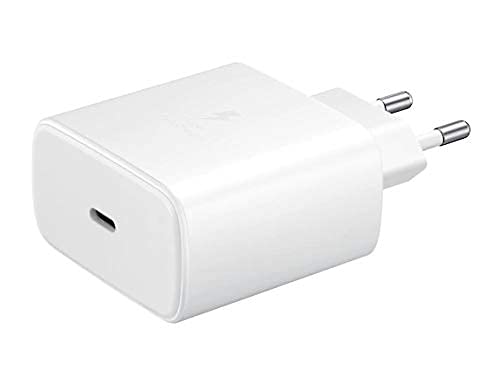 Samsung Galaxy S23 Plus 45W Super Fast Charging Travel Adapter With C To C Cable White