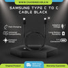 Samsung Type C-C Cable Black (Only Cable)
