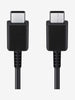 Samsung Galaxy Tab S8 Ultra Type C to Type-C Charge And Sync Cable-1M-Black