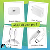 Samsung 15W Type C Travel Charger White New (Adapter With Cable)