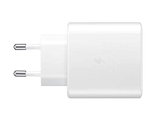 Samsung S23 Ultra 45W Super Fast Charging Travel Adapter With C To C Cable White