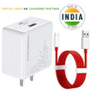 OnePlus 10R 80W SUPERVOOC Mobile Charger With Warp Type C Cable