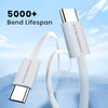 ChargingCable.in Braided Cable | Supports Upto 80W Charging & Data Transfer For iPhone/Android Type C to C