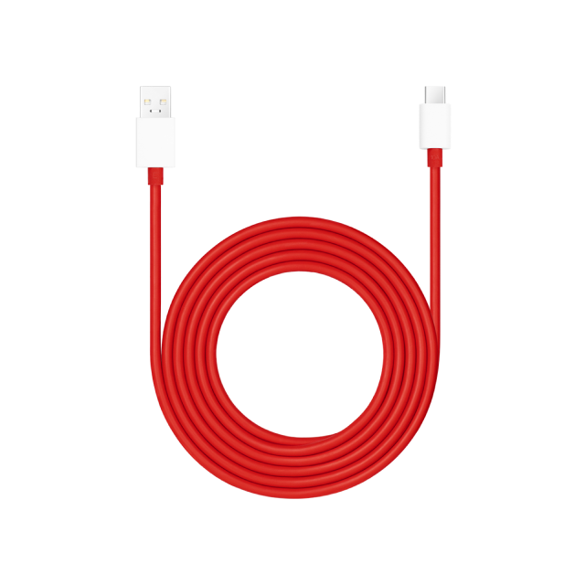 Oneplus SUPERVOOC 10A USB to Type C Data Sync Cable Red-100CM