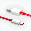 Oneplus 12R SUPERVOOC 10A USB to Type C Data Sync Cable Red-100CM