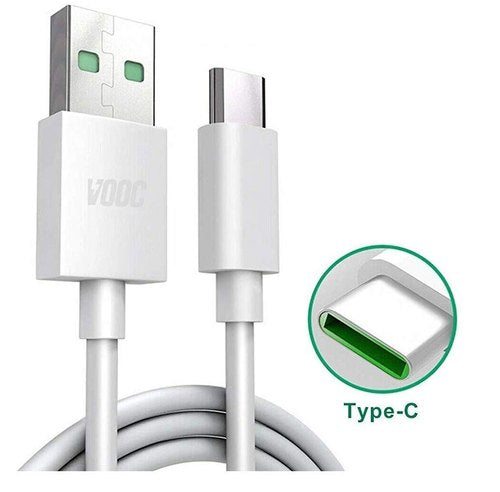 Oppo Reno10 65W Supervooc 2.0 Flash Charge Charger With Type-C Cable