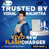 Vivo Y35 FlashCharge 44W Fast Mobile Charger With Type-C Data Cable