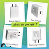 Vivo FlashCharge adapter package contents