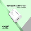 Vivo Y35 FlashCharge 44W Fast Mobile Charger With Type-C Data Cable