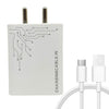 Vivo Y35 FlashCharge 44W Fast Mobile Charger With Type-C Data Cable