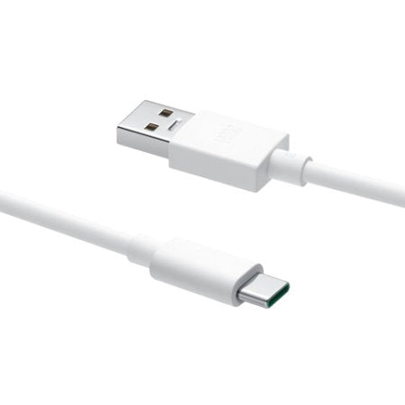 Oppo Reno5 Lite Vooc Charge And Data Sync Type-C Cable White