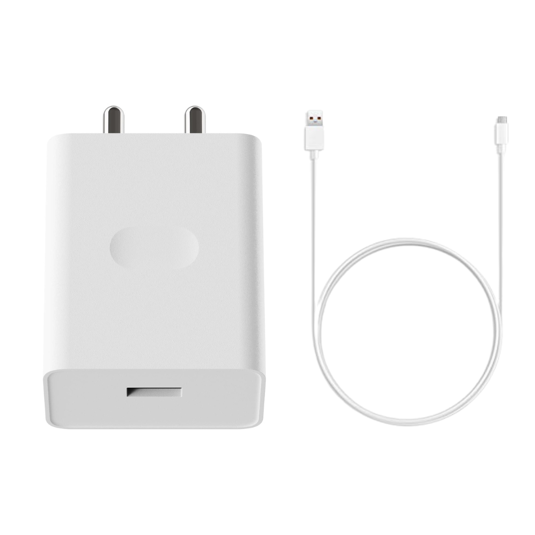 Buy Realme C35 18W Fast Mobile Charger With Type C Cable White