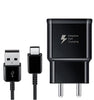 Samsung Galaxy A22 5g 15W Type C Adaptive Fast Mobile Charger With 1 Mt Cable Black
