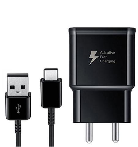 Samsung Galaxy M11 Type C Adaptive Fast Mobile Charger With 1 Mt Cable Black
