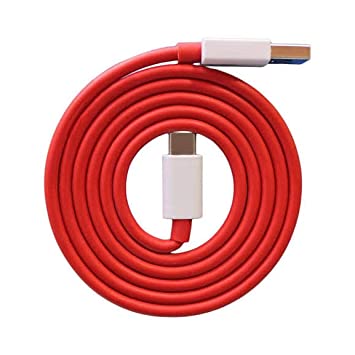 OnePlus 10 Pro 80W SUPERVOOC Mobile Charger With Dash Type C Cable Red