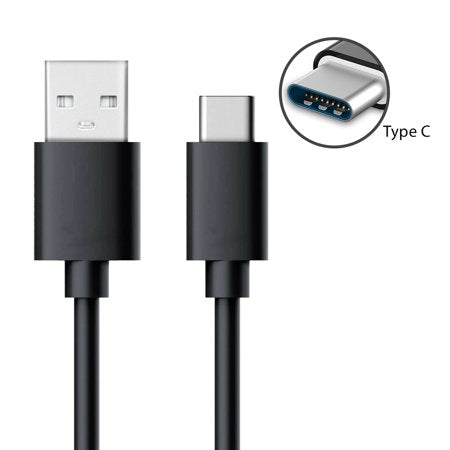 Redmi Mi A2 Type C Charge And Sync Cable-1M-Black-chargingcable.in