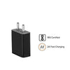 XIAOMI Redmi 4A Mobile Fast Charger 2 Amp With 1.2 Mt Data & Sync Fast Charging Cable(Black)-chargingcable.in