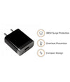 Poco C3 Fast 10W Mobile Charger 2 Amp With Data Cable Black