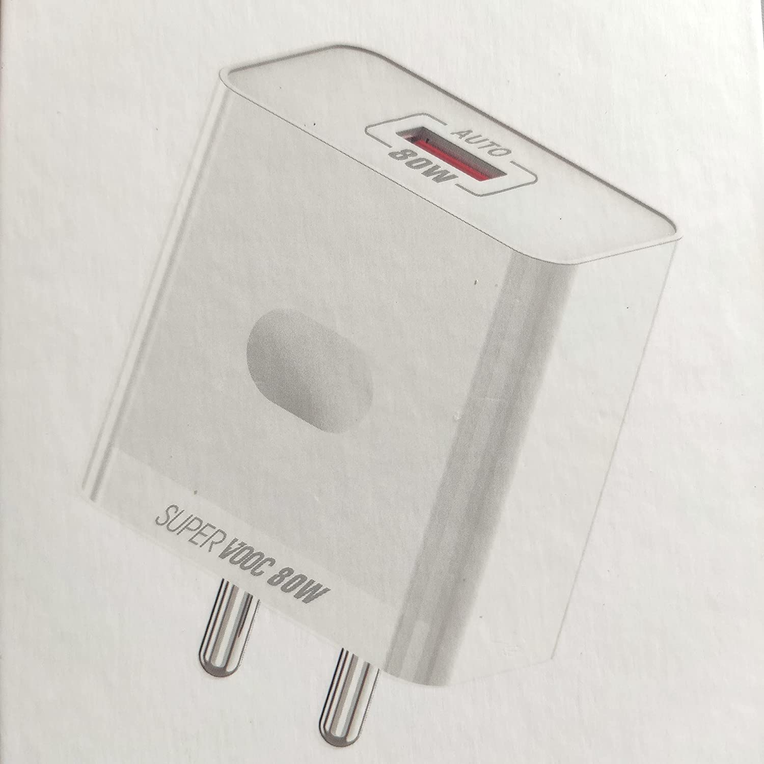 OnePlus 10R 80W SUPERVOOC Mobile Charger With Dash Type C Cable Red