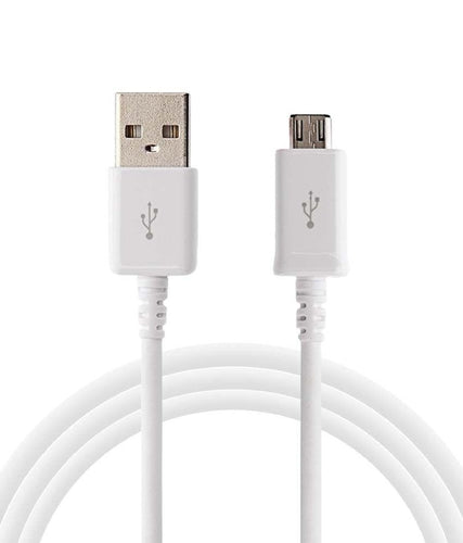 Samsung J6 Prime Data Sync And Charging Cable-1M-White-chargingcable.in