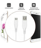 Vivo V15 Pro Fast Charge And Data Sync 1.2 Mt Cable White-chargingcable.in