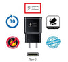 Samsung Galaxy M40 Type C Adaptive Fast Mobile Charger With Cable Black-chargingcable.in