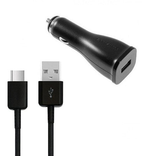 Samsung Adaptive Fast Charging Car Charger With Type-C USB Cable