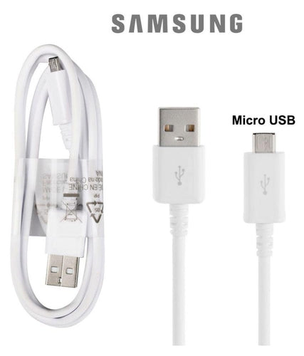 Samsung Galaxy S7 Data Sync And Charging Cable-1M-White-chargingcable.in