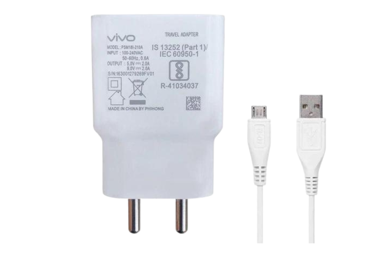 VIVO Y15 2 Amp Fast Mobile Charger with Cable