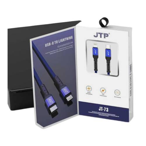 JTP Apple Certified Premium USB-Type C to Lightning Cable For iPhone(1 m Lightning Cable)