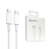 Apple iPhone 13 Pro Max USB-C to Lightning Thunderbolt 3 Charge and Data Sync Cable 1M White