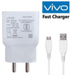 Vivo Y5 2 Amp Dual Engine Fast Mobile Charger with Data Cable 1M Cord-White-chargingcable.in
