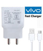 Load image into Gallery viewer, VIVO Y98 2Amp 9V Support Fast Charge Type C Mobile Charger With Cable (White)-chargingcable.in