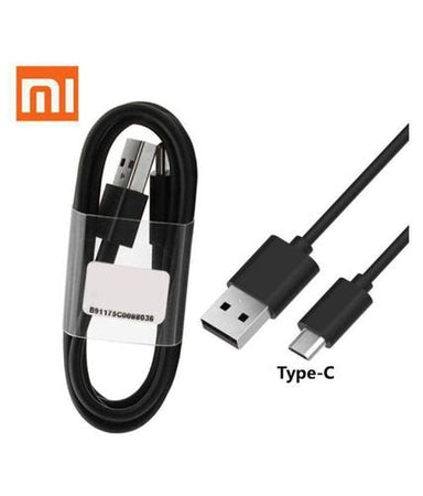 XIAOMI Redmi 7S Type C Mobile Charger Qualcomm 3 Amp With 1 Mt Type-c Data Cable-chargingcable.in