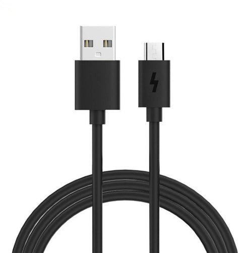 Redmi Mi 6 Quick Charge And Sync Cable-120CM-Black-chargingcable.in
