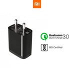 Redmi 7 Mobile Fast Charger 3 Amp With 1.2 Mt Data & Sync Cable (Black)-chargingcable.in