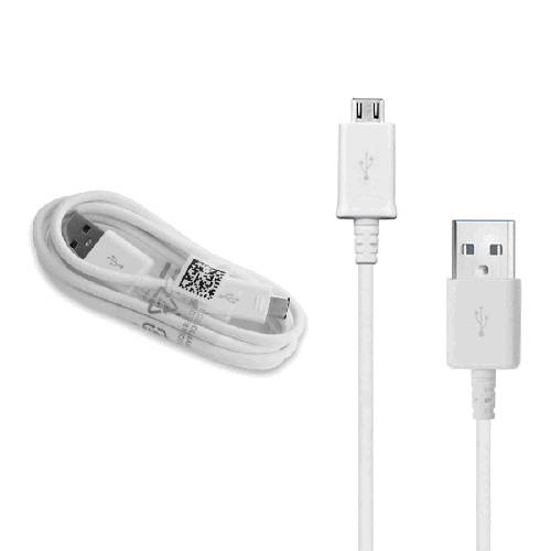 Data Cable Charge & Sync Cable for Asus Devices- 1M-White-chargingcable.in