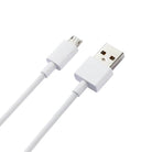 White MicroUSB cable for Redmi Mi 9A fast charging