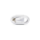 Coiled Redmi Mi Y2 MicroUSB cable in white