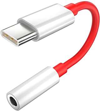 Oneplus 7 Noise Cancelling Headphone Jack Connector (Type-C to 3.5mm Splitter)