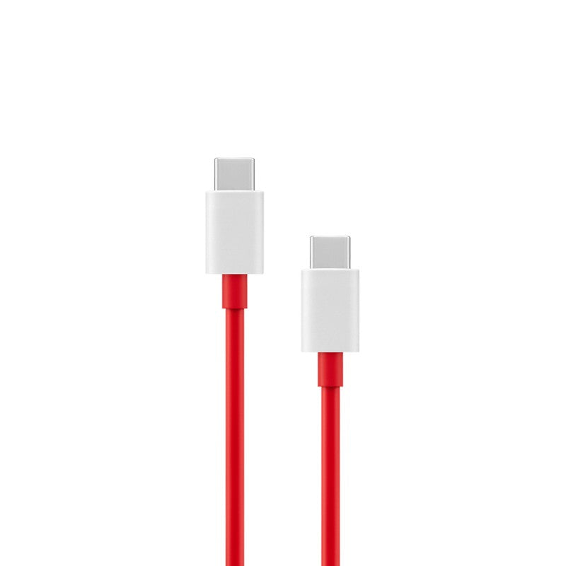 Oneplus 9 Pro Dash Type C To Type-C Charging & Data Sync Cable-Red-100CM