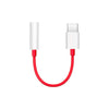 Oneplus 7T Noise Cancelling Headphone Jack Connector (Type-C to 3.5mm Splitter)