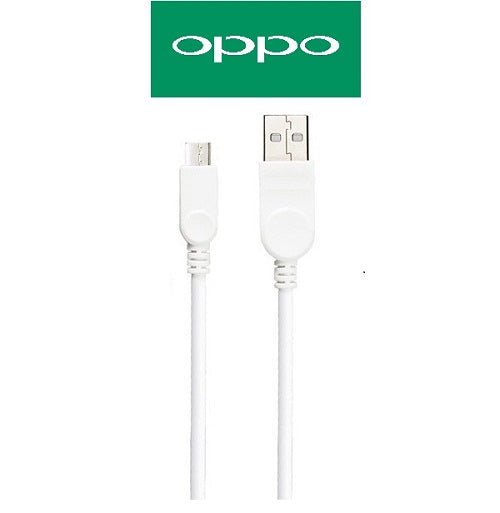 Oppo Data Cable Charge And Sync Cable Mobile Devices-1M-White-chargingcable.in