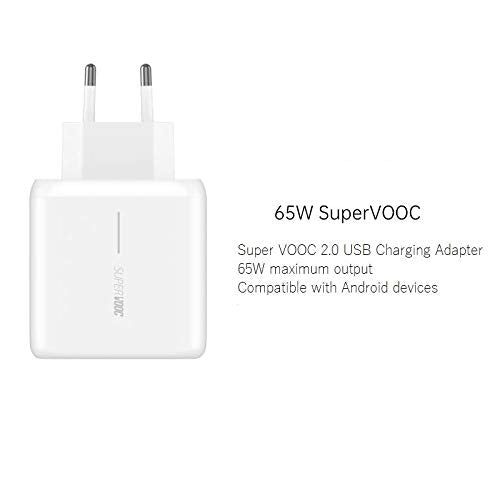 Realme 65W Supervooc charger specifications